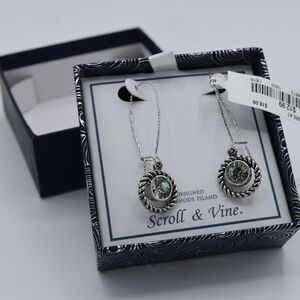 Scoll & Vine Earrings